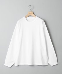 BEAUTY&YOUTH UNITED ARROWS(ビューティーアンドユース　ユナイテッドアローズ)/【WEB限定】フィッシュ ロングスリーブ Tシャツ －MADE IN JAPAN－/WHITE