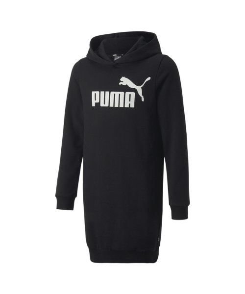 PUMA(PUMA)/キッズ ガールズ ESS ロゴ フーディ ドレス 120－160cm/PUMABLACK