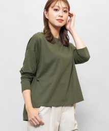 mili an deni/長袖Tシャツ ドロップショルダー レディース トップス 無地 カットソー/504306989