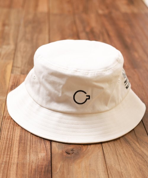 ar/mg(エーアールエムジー)/【78】【70049000】【FRUIT OF THE LOOM x NO COFFEE】FTL NC BUCKET HAT/ホワイト