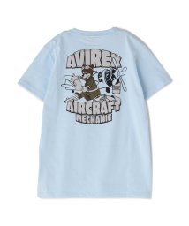 AVIREX(AVIREX)/《直営店限定》《KIDS》エアー クラフト メカニック Tシャツ / AIR CRAFT MECHANIC T－SHIRT/ブルーグレー5