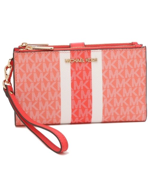 マイケルコース アウトレット リストレット 財布 ピンクマルチ レディース Michael Kors 35s2gtvw3v Grapfrut Mlt マイケルコース Michael Michael Kors Magaseek