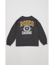 RODEO CROWNS WIDE BOWL(ロデオクラウンズワイドボウル)/キッズRodeo College L/S Tシャツ/C.GRY