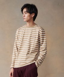 J.PRESS MENS/【J.PRESS USA】ボーダー刺繍ロングＴシャツ/504897773