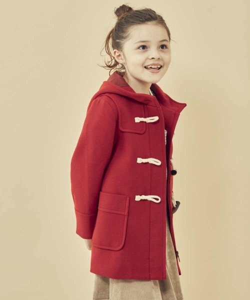 セール】[140－150]ライトフェイクウールダッフルコート(504899126  