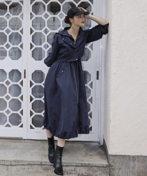 ショート丈モッズコート ワンピースセット 3way レディアゼル Redyazel Magaseek