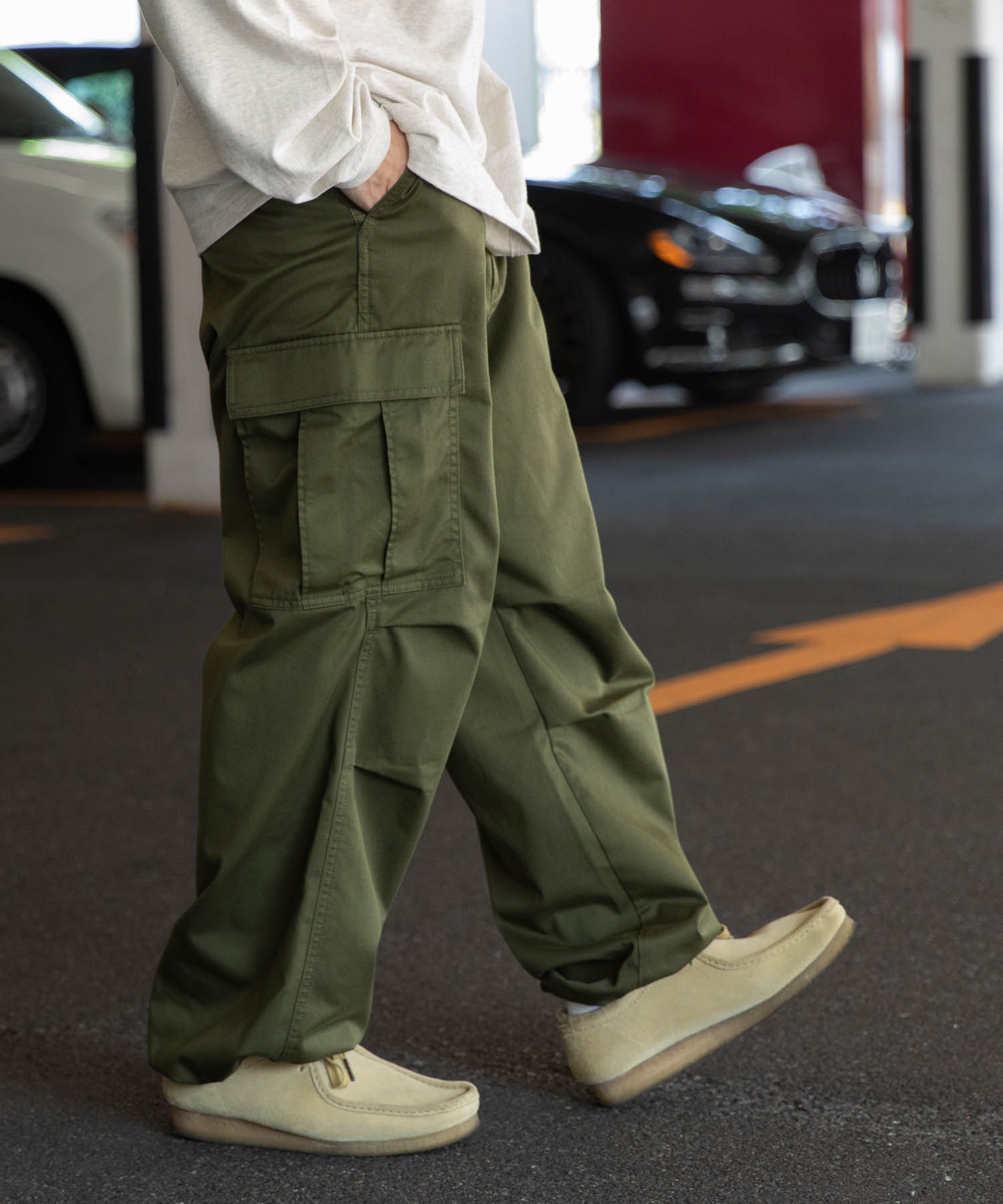ワイドカーゴパンツ ウィゴー Wego Magaseek