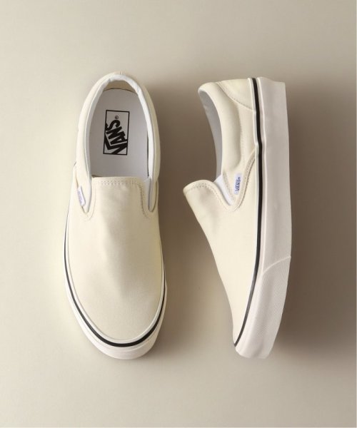 JOURNAL STANDARD(ジャーナルスタンダード)/VANS / ヴァンズ CLASSIC SLIP－ON 98 DX/ホワイトA