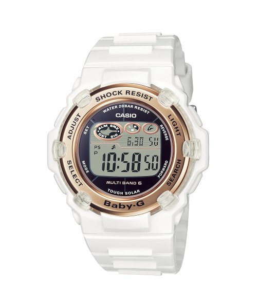 CASIO(CASIO)/BGR－3003U－7AJF/ホワイト×ゴールド