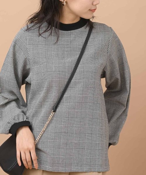 リブ使いチェックプルオーバー アールピーエス Rps Magaseek