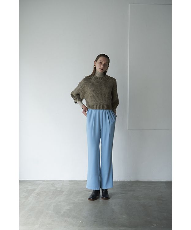 LOOSE STRAIGHT PANTS /CLANE