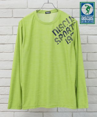 DISCUS/【DISCUSSPORTEC/ディスカススポーテック】ドライタッチ プリントロングスリーブTシャツ/504893268