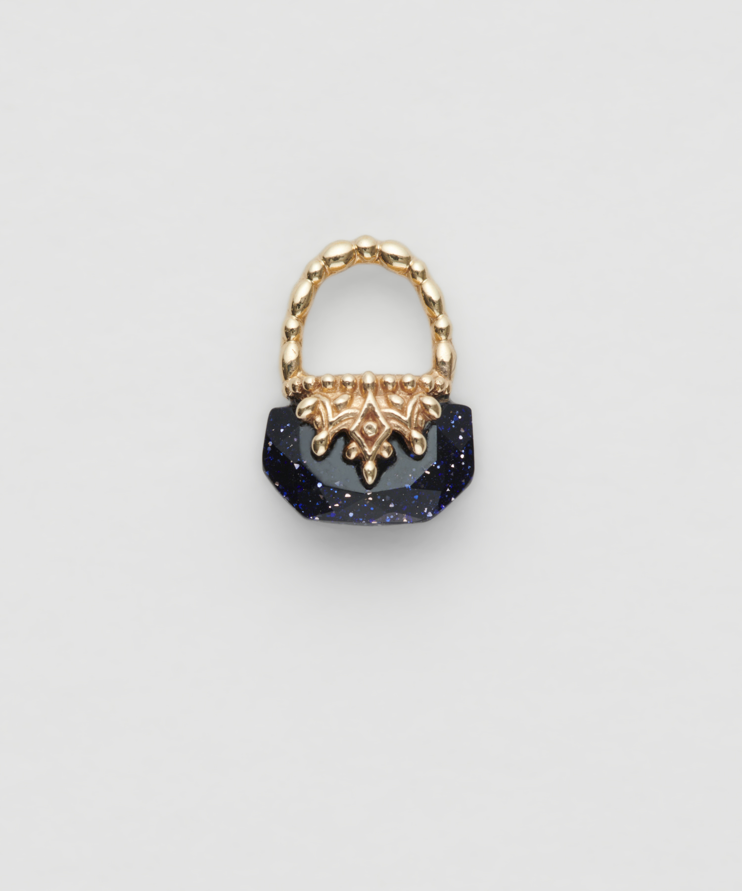 Tiny Bag Charm】K10紫金石チャーム(504897410) | ノジェス(NOJESS