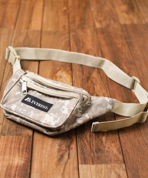 ar/mg(エーアールエムジー)/【BK】【DC044KD， C044KD， 044KD】【EVEREST】Signature waist pack/グレー