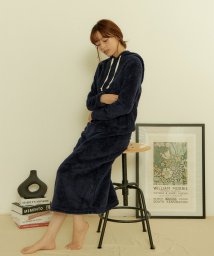 Fashion Letter/Fashion Letter ファッションレター あったかボア ルームウェア ワンピース レディース ボアルームウェア 裏起毛 ワンマイルウェア 大きいサイズ /504901014