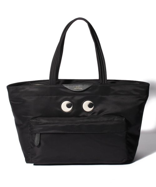 ANYA HINDMARCH(アニヤハインドマーチ)/【ANYA HINDMARCH】Eyes Nylon Tote アニヤハインドマーチ 152945/ブラック