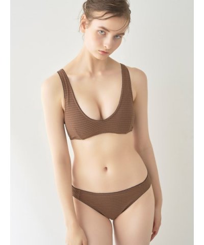 【LILY BROWN Lingerie】フラッフィーワッフル ノンワイヤーブラ