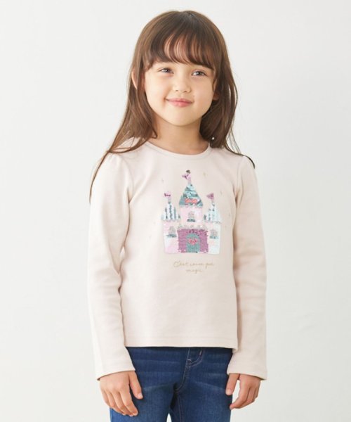 セール】ミラクルスパンコール長袖Tシャツ(504903123) | エニファム 