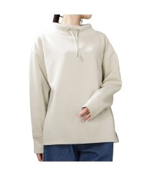 MAC HOUSE(women)(マックハウス（レディース）)/NAVY ネイビー マルシェスタンドネックプルオーバー 133－2445/アイボリー