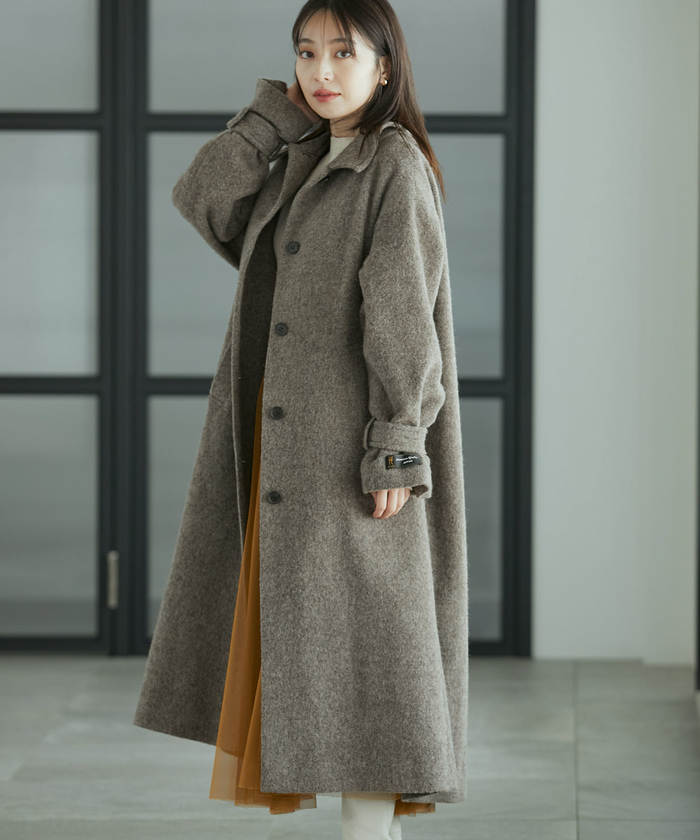 メーカー純正品[充電不要 1年保証] TOCCA museウールメントンコート