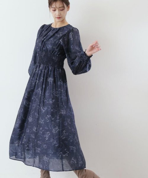 ホロスコーププリントワンピース ジルバイジルスチュアート Jill By Jillstuart Magaseek
