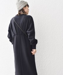 SHIPS WOMEN(シップス　ウィメン)/*〈手洗い可能〉オーガニックコットン ワンピース◇/ブラック