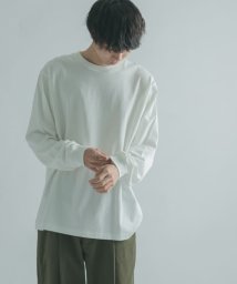 URBAN RESEARCH DOORS(アーバンリサーチドアーズ)/FORK&SPOON　ソフトタッチクルーネックTシャツ/OFF