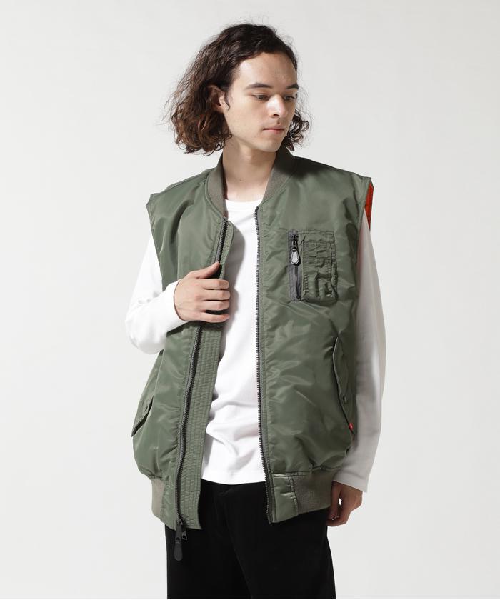 セール】《WEB&DEPOT限定》MA－1 ベスト/MA－1 VEST(504880331