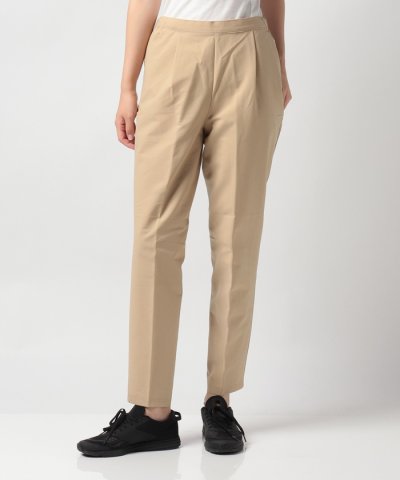 【池田エライザ着用】エアスタイリッシュパンツ（9分丈テーパード）【アウトレット】