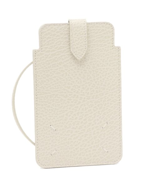 メゾンマルジェラ フォンケース 携帯ケース ネックポーチ ベージュ メンズ レディース Maison Margiela SA3VZ0001 P4455 T200 Maison Margiela メゾンマルジェラ フォンケース 携帯ケース ネックポーチ ベージュ メンズ レディース SA3VZ0001 P4455