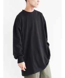 CRAFT STANDARD BOUTIQUE(クラフトスタンダードブティック)/【BIG】クルーネックロンTEE/ブラック