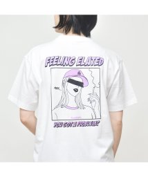 MODISH GAZE/スモーキングガール FEELING 半袖Tシャツ/504910152