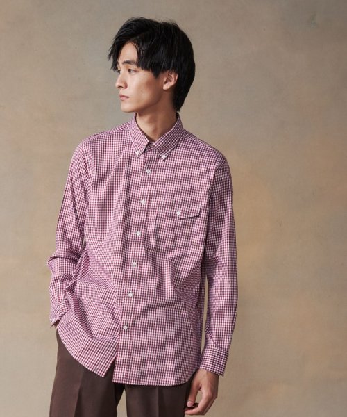 オーガニックコットン ダブルチューブマルチチェックシャツ J プレス メンズ J Press Mens Magaseek