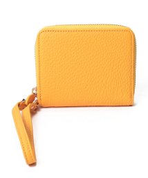 offprice.ec(offprice ec)/【KUBERA 9981/クベラ 9981】round mini wallet (shrunken calf) /イエロー 