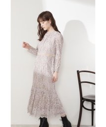 JILL STUART(ジル スチュアート)/◆《Endy ROBE》グレースレースドレス/BEIGE