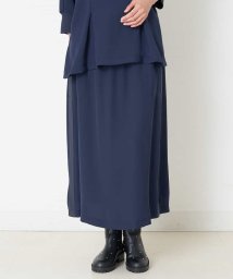 HIROKO BIS/【洗える】ストレッチダブルサテンスカート/504911827