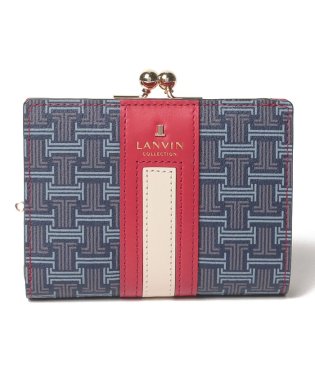 LANVIN COLLECTION(BAG)/二つ折りがま口財布【フェリアパース】/504904393