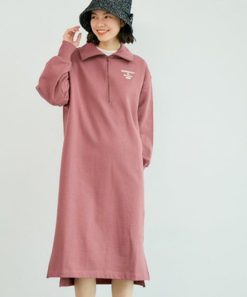 ハーフジップミニワンピース ロペピクニック アール Rope Picnic R Magaseek