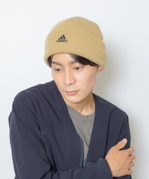 Adidas(アディダス)/adidas 2WAY ワッチ ビーニー/ベージュ