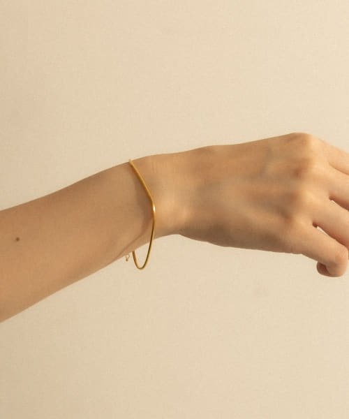 SMELLY(スメリー)/SMELLY so’　snake chain bracelet/GLD