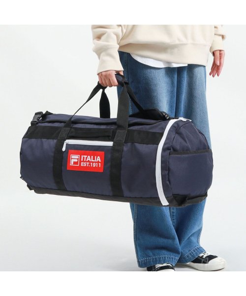 フィラ ボストンバッグ Fila ビリエット リュック ショルダー ダッフルバッグ 3way 大容量 44l B4 2泊 3泊 撥水 7774 フィラ Fila Magaseek