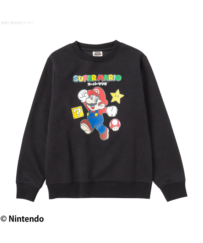 マリオ プリントスウェットトレーナー マックハウス キッズ Mac House Kid S Magaseek