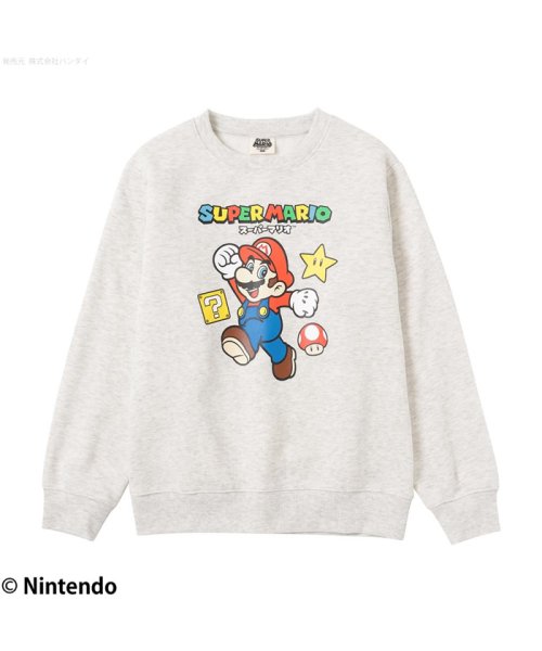 マリオ プリントスウェットトレーナー マックハウス キッズ Mac House Kid S Magaseek