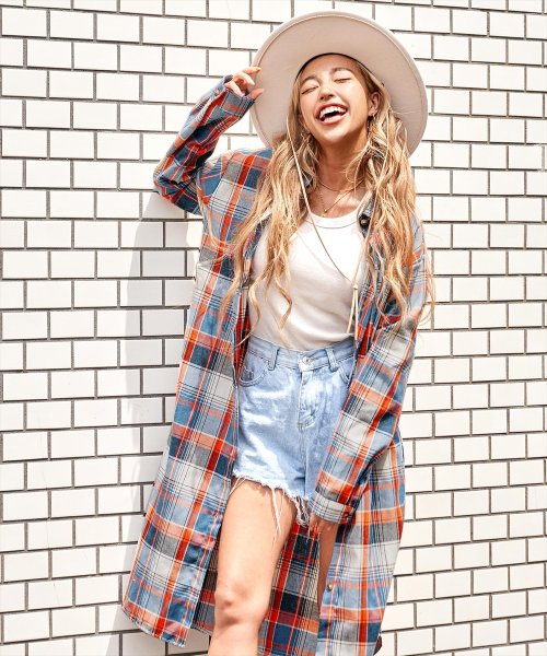 セール チェックロングシャツ アナップミンピ Anap Mimpi Magaseek セール チェックロングシャツ アナップミンピ Anap Mimpi Magaseek