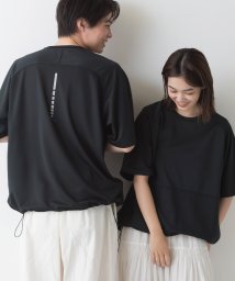 OMNES(オムネス)/【Vissel×OMNES】ユニセックス メッシュ半袖Tシャツ ヴィッセル神戸コラボTシャツ/ブラック