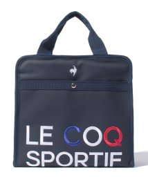 le coq sportif GOLF (ルコックスポルティフ（ゴルフ）)/ゴルファーズ保冷機能裏地縦型ポーチ　約26×25×9(cm)【アウトレット】/ネイビー