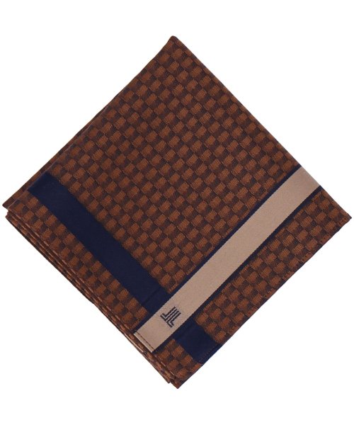 メンズ先染めハンカチ ランバン コレクション Lanvin Collection Magaseek