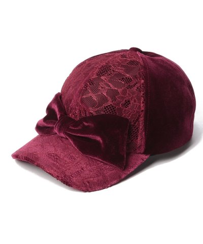 アナスイ ANNA SUI アナスイ ベロアリボンキャップ