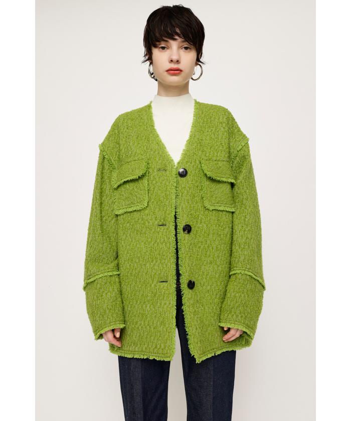 TWEED NO COLLAR ジャケット(504916956) | スライ(SLY) - MAGASEEK