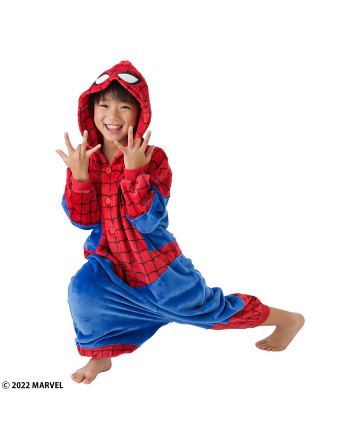 スパイダーマン セットアップ パジャマ 130 - パジャマ